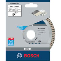 Bosch 2 608 602 479 lama circolare 12,5 cm 1 pz Ceramica, 12,5 cm, 2,22 cm, 1,4 mm, Bosch, 1 pz