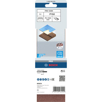 Bosch 2 608 606 073 accessorio per levigatrici 3 pz, Nastro abrasivo 3 pezzo(i)