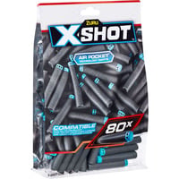 ZURU 36589 Cartucce ed accessori per arma giocattolo, Blaster per freccette XSHOT 36589, Ricarica, 8 anno/i, 80 pz, Multicolore