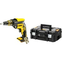 DEWALT Avvitatore a batteria per cartongesso con caricatore DCF620NT, 18Volt, Avvitatore viti nastrate giallo/Nero