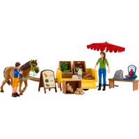 Schleich FARM WORLD 42528 set da gioco, Gioco figura Fattoria, Farm, Farm animals / farm toys, 3 anno/i, Multicolore