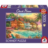 Schmidt Spiele Chuck Pinson: Tempo sull'isola, Puzzle 