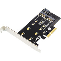 Digitus M.2 NGFF / NVMe SSD PCI Express 3.0 (x4), Scheda di interfaccia 