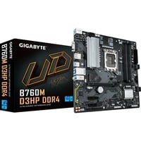 GIGABYTE B760M D3HP DDR4 Scheda Madre - Supporta CPU Intel Core di 14a Generazione, VRM Digitale a 4+1+1 Fasi, fino a 5333MHz DDR4 (OC), 2xPCIe 4.0 M.2, GbE LAN, USB 3.2 Gen1 Nero/grigio, VRM Digitale a 4+1+1 Fasi, fino a 5333MHz DDR4 (OC), 2xPCIe 4.0 M.2, GbE LAN, USB 3.2 Gen1, Intel, LGA 1700, Intel® Celeron®, Intel® Core™ i3, Intel® Core™ i5, Intel® Core™ i7, Intel® Core™ i9,..., LGA 1700, 128 GB, DDR4-SDRAM