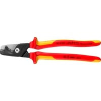 KNIPEX Forbice per cavi StepCut XL 95 18 225 VDE, Pinze di taglio rosso/Giallo