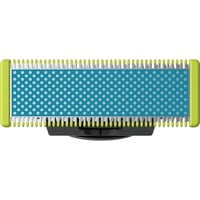 Philips Norelco OneBlade OneBlade QP215/50 Anti-attrito, Lama argento/verde chiaro, Lama per rasatura, Multicolore, 4 mese(i), Philips, Philips OneBlade, 1 pz
