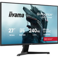 iiyama G-MASTER G2771HS-B1 Monitor PC 68,6 cm (27") 1920 x 1080 Pixel Full HD Nero, Monitor di gioco Nero (opaco), 68,6 cm (27"), 1920 x 1080 Pixel, Full HD, 0,4 ms, Nero