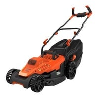 BLACK+DECKER BLACK+DECKER BEMW471BH-QS Tondeuse à Gazon Filaire 6 Hauteurs, 1600 W, Orange, 38 cm, Rasaerba arancione /Nero, 1600 W, Orange, 38 cm