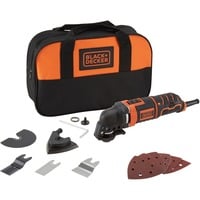 BLACK+DECKER MT300SA2 multi-strumento oscillante Nero, Arancione, Strumento multi funzione arancione /Nero, Nero, Arancione, 101 dB, 90 dB, AC, 230 V, 50 - 60 Hz