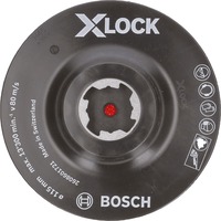Bosch 2 608 601 721 accessorio per smerigliatrice Platorello, Platorello per levigatrice Platorello, 11,5 cm, Bosch, Nero, 13300 Giri/min, Plastica
