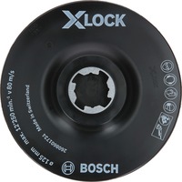 Bosch 2 608 601 724 accessorio per smerigliatrice Platorello, Platorello per levigatrice Platorello, 12,5 cm, Bosch, Nero, 12250 Giri/min, 1 pz