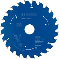 Bosch 2 608 644 497 lama circolare 12 cm 1 pz, Lama per sega In legno duro, Legno dolce, 12 cm, 2 cm, 1,2 mm, 12500 Giri/min, 1,7 mm
