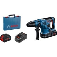 Bosch GBH 18V-36 C Professional 500 Giri/min SDS-max 5,1 kg Nero, Blu, Trapano a percussione blu/Nero, Trapano con impugnatura a pistola, SDS-max, Senza spazzola, Nero, Blu, 500 Giri/min, 3,5 cm