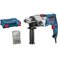 Bosch GSB 20-2 850 W 2060 Giri/min, Trapano a percussione blu/Nero, 1,8 cm, 800 Giri/min, 2060 Giri/min, 1000 Giri/min, 3000 Giri/min, 1,5 mm