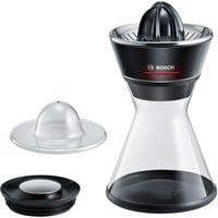 Bosch MCP72GPB spremiagrumi Plastica, Acciaio inox Nero, Trasparente Nero, Plastica, Acciaio inox, Nero, Trasparente, 1 L, 170 mm, 170 mm, 310 mm