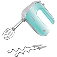 Bosch MFQ40302 sbattitore Sbattitore manuale 500 W Verde, Bianco, Mixer manuale turchese/Argento, Sbattitore manuale, Verde, Bianco, Miscelatura, 1,4 m, 500 W, 220 - 240 V