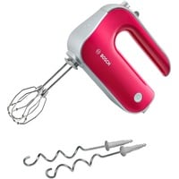 Bosch MFQ 40304 Sbattitore manuale 500 W Rosso, Bianco, Mixer manuale rosso/Argento, Sbattitore manuale, Rosso, Bianco, Sbattitura, Miscelatura, 500 W, 220 - 240 V, 50 - 60 Hz