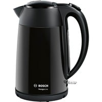 Bosch TWK3P423 bollitore elettrico 1,7 L 2400 W Nero Nero, 1,7 L, 2400 W, Nero, Acciaio inox, Indicatore del livello dell'acqua, Senza filo