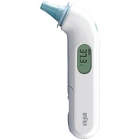 Braun ThermoScan 3 Termometro digitale Bianco Orecchio, Termometro febbre bianco, Termometro digitale, Bianco, Orecchio, °C, °F, 34 - 42,2 °C, 1 s