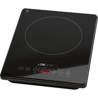 Clatronic EKI 3569 piano cottura Nero Superficie piana A induzione 1 Fornello(i), Piastra riscaldante Nero, Nero, Superficie piana, A induzione, Smaltato, 1 Fornello(i), 1 Fornello(i)
