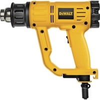 DEWALT D26411 450 l/min 600 °C 1800 W Nero, Giallo, Soffiatore d'aria calda giallo/Nero, Nero, Giallo, 450 l/min, 600 °C, 250 l/min, 50 °C, AC