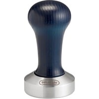 DeLonghi DLSC058 parti e accessori per macchina per caffè Coffee tamper, Stampa blu scuro/in acciaio inox, Coffee tamper, Nero, Argento, 1 pezzo(i)