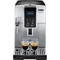 DeLonghi Dinamica Ecam 350.35.SB Automatica Macchina per espresso 1,8 L, Macchina automatica argento/Nero, Macchina per espresso, 1,8 L, Chicchi di caffè, Caffè macinato, Macinatore integrato, 1450 W, Nero, Argento