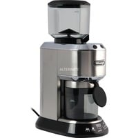 DeLonghi KG 520.M macina caffé Macinino a lame 150 W Nero, Acciaio inossidabile, Coffee Mill argento/Nero, 150 W, 2,75 kg, 240 mm, 154 mm, 382 mm