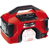 EINHELL 4020460 compressore ad aria 90 W 21 l/min rosso/Nero, 21 l/min, 11 bar, 90 W, 2,11 kg