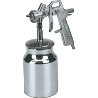 EINHELL Pistola a spruzzo con tazza di aspirazione argento