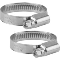 GARDENA 7193-20 fascetta per manichetta Collare per vite (vite senza fine), Raccordo portagomma Collare per vite (vite senza fine), Acciaio, 4 cm