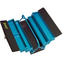 Hazet 190L Cassetta degli attrezzi Nero, Blu, Cassetta portautensili blu/Nero, Cassetta degli attrezzi, Nero, Blu, 210 mm, 575 mm, 245 mm, 5,2 kg