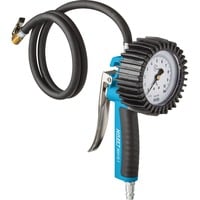 Hazet 9041G-1 manometro per pneumatico 0 - 10 bar Barometro analogico, Misuratore di pressione gomme  blu/Nero, Barometro analogico, 0 - 10 bar, Barra, Nero, Blu, 0,1 bar, 1 pezzo(i)