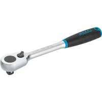 Hazet HiPer Cricchetto a denti fini reversibile 916HP, 1/2", Pistola Nero/Blu