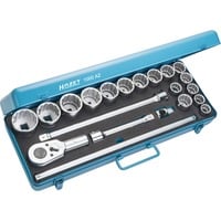 Hazet Set di chiavi a bussola 1000AZ, 3/4", 21 pezzi, Set di strumenti blu