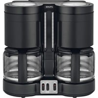 Krups KM8508 Manuale Macchina da caffè con filtro 1 L, Macchina fa filtro Nero, Macchina da caffè con filtro, 1 L, Caffè macinato, 2200 W, Nero