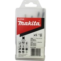 Makita B-57532 punta per trapano Set di punte per trapano 5 pezzo(i), Drill bit set Set di punte per trapano, Metallo, Legno, SDS-plus, 5 pezzo(i)
