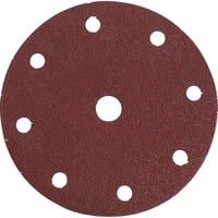 Makita Carta abrasiva con velcro, Ø 150mm, K80, Foglio abrasivo 