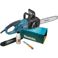 Makita UC4051AK 2200W Nero, Blu motosega a corrente, Sega a catena blu/Nero, 40 cm, 14,5 m/s, 76,2 / 8 mm (3 / 8"), 1,3 mm, Nero, Blu, 0,2 L
