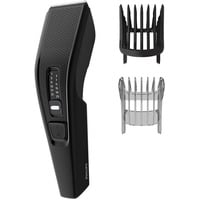 Philips Serie 3000 Regolacapelli con lame in acciaio inossidabile, Tagliacappelli Nero, Nero, 0,5 mm, 2,3 cm, 4,1 cm, Acciaio inox, AC