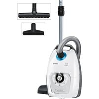 Siemens VSZ7442S aspirapolvere a traino A cilindro Secco 650 W Sacchetto per la polvere bianco, 650 W, A cilindro, Secco, Sacchetto per la polvere, Allergy Plus, Filtro