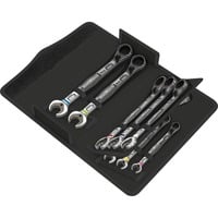 Wera 05020091001 chiave inglese combinata 8,10,11,12,13,14,15,16,17,18,19 mm, 1/4", Cromo, Acciaio al cromo-molibdeno, Cromo, Lucido