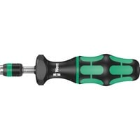 Wera 7400 Kraftform Singolo Cacciavite dinamometrico, Chiave dinamometrica Nero/Verde, 10,5 cm, Nero/Verde