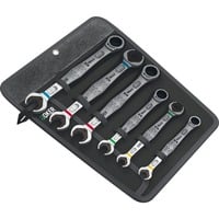 Wera Joker Set 6 psc, Chiave 10,13,17,19 mm, Acciaio inossidabile, Acciaio, Opaco, Germania, 6 pezzo(i)