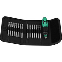 Wera Kraftform Kompakt 60 Set Cacciavite multifunzione, Set di bit Nero/Verde, Nero