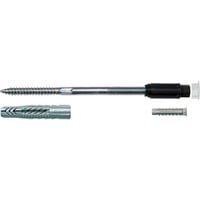 fischer Sistema di montaggio distanziatore Thermax 8/80 M6, Tassello Nero/grigio