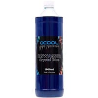 Alphacool Acqua ghiacciata Crystal Blue miscela pronta 1000ml, Liquido refrigerante blu