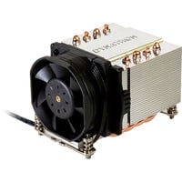 Dynatron A-24 Processore Refrigeratore 6 cm Alluminio, Nero, raffreddamento CPU  Refrigeratore, 6 cm, 1500 Giri/min, 7000 Giri/min, 47,5 dB, 40,5 pdc/min