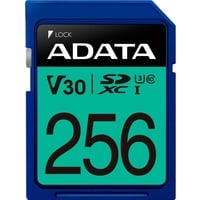 ADATA ASDX256GUI3V30S-R memoria flash 256 GB SDXC UHS-I Classe 10, Scheda di memoria 256 GB, SDXC, Classe 10, UHS-I, 100 MB/s, 60 MB/s