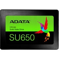 ADATA SU650 960 GB 2.5" Serial ATA III SLC, Disco a stato solido Nero, 960 GB, 2.5", 520 MB/s, 6 Gbit/s